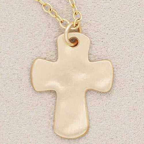 Grace For Today Cross Necklace {10K Gold}