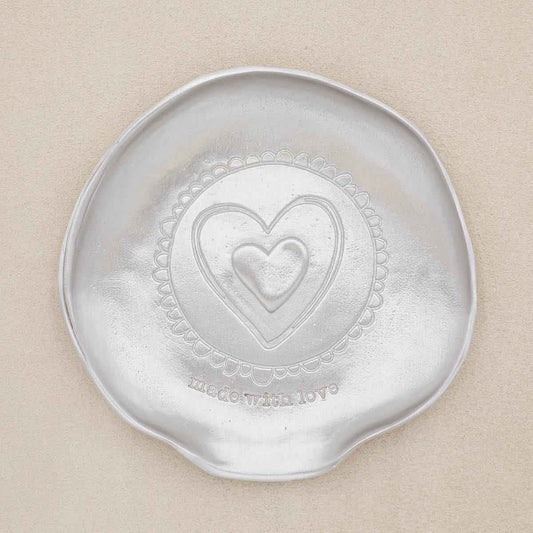 heart of the home spoon rest on marble background