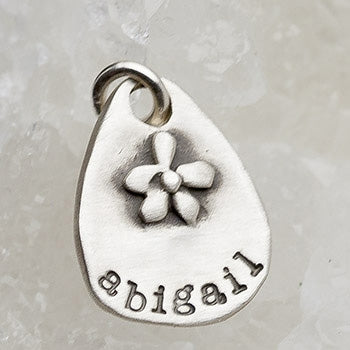 Flower Patch Charm {Sterling Silver}