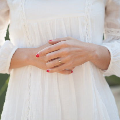 Love & Loss Ring Pair {10K Gold}