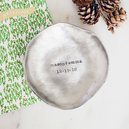 Keepsake Dish {Pewter}