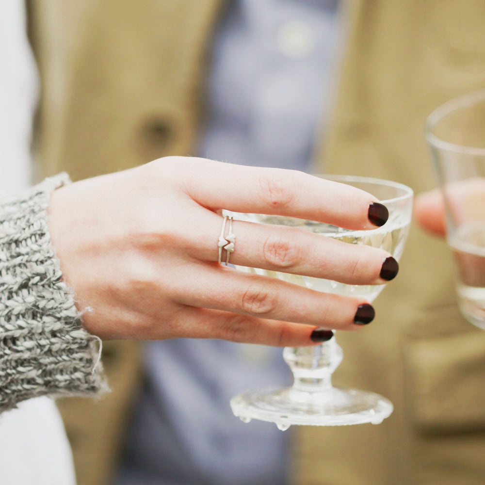 Sweet Love Ring - One Heart {sterling silver}