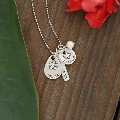  personalized sterling silver charms