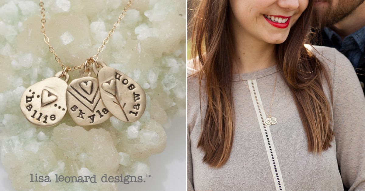 Jumble Of Love Necklace {Gold Plated}