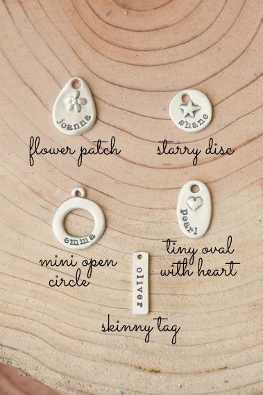 {sterling silver} jumble of charms necklace