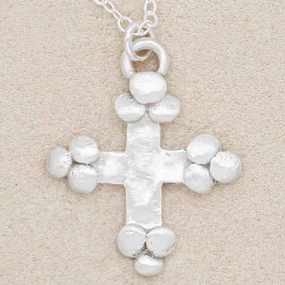 Known and Loved Cross Necklace {Sterling Silver}