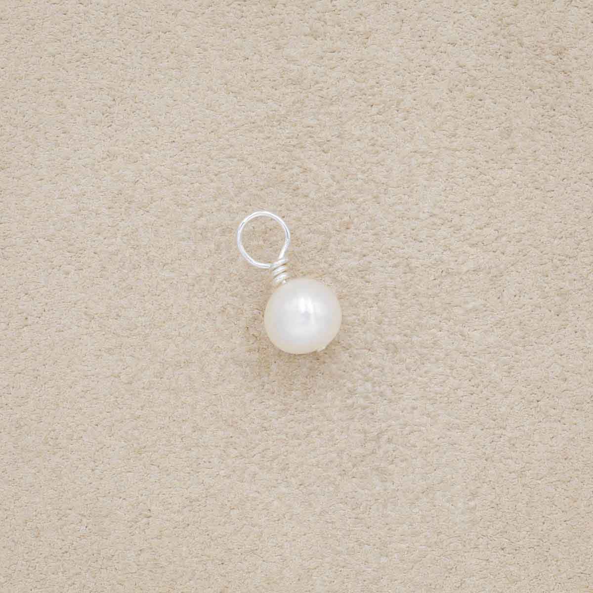 6mm freshwater pearl sterling silver