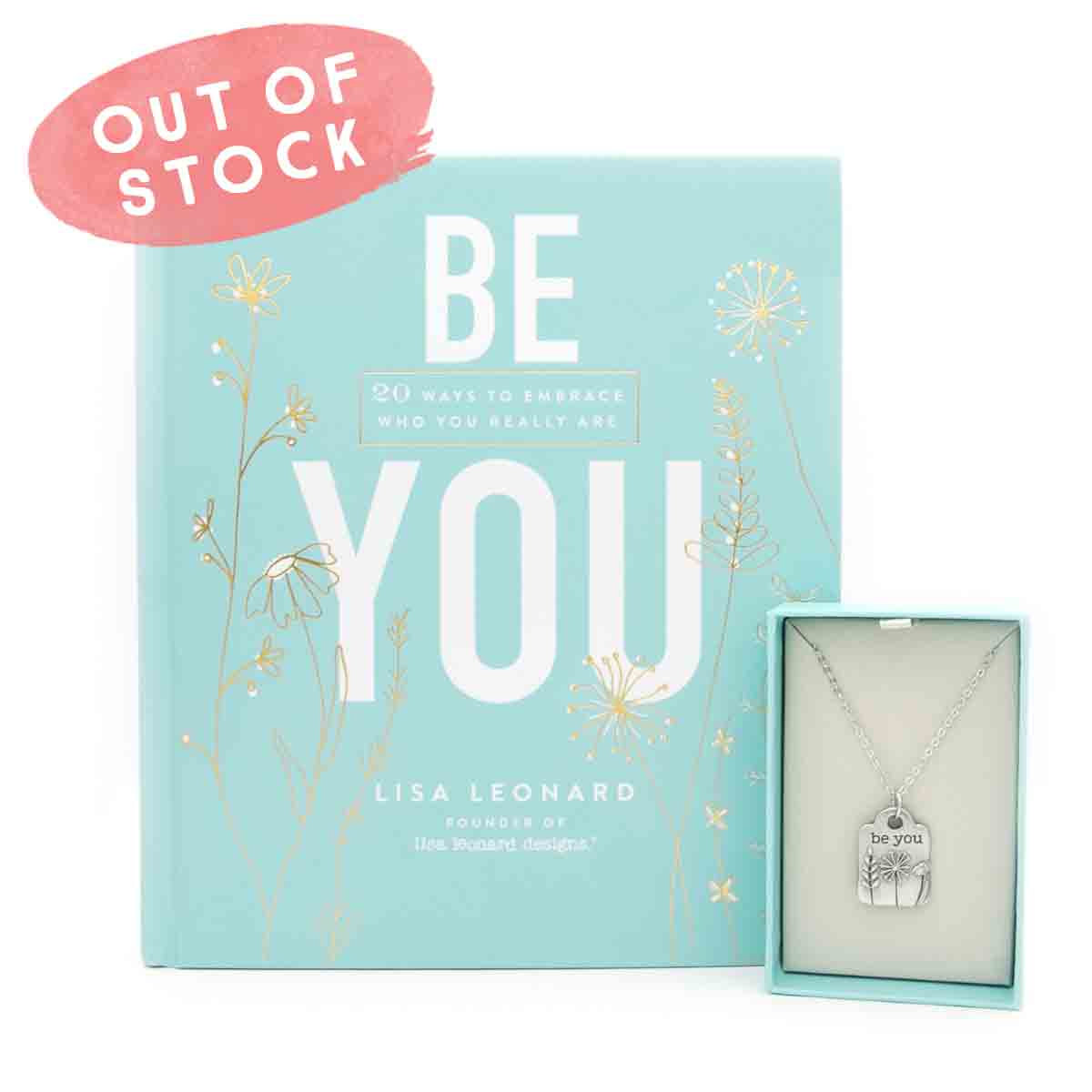 Be You Book and Necklace Gift Set