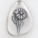 September Birth Flower Charm {Sterling Silver}