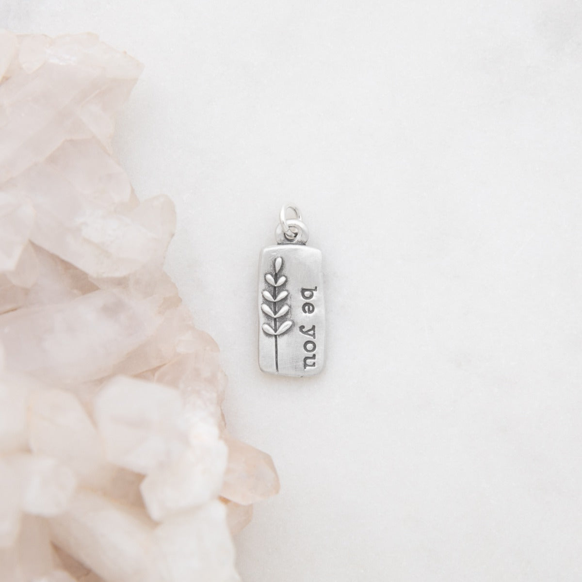 Leaf Charm {Sterling Silver}