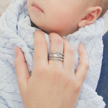 Stacking Ring {Sterling Silver}