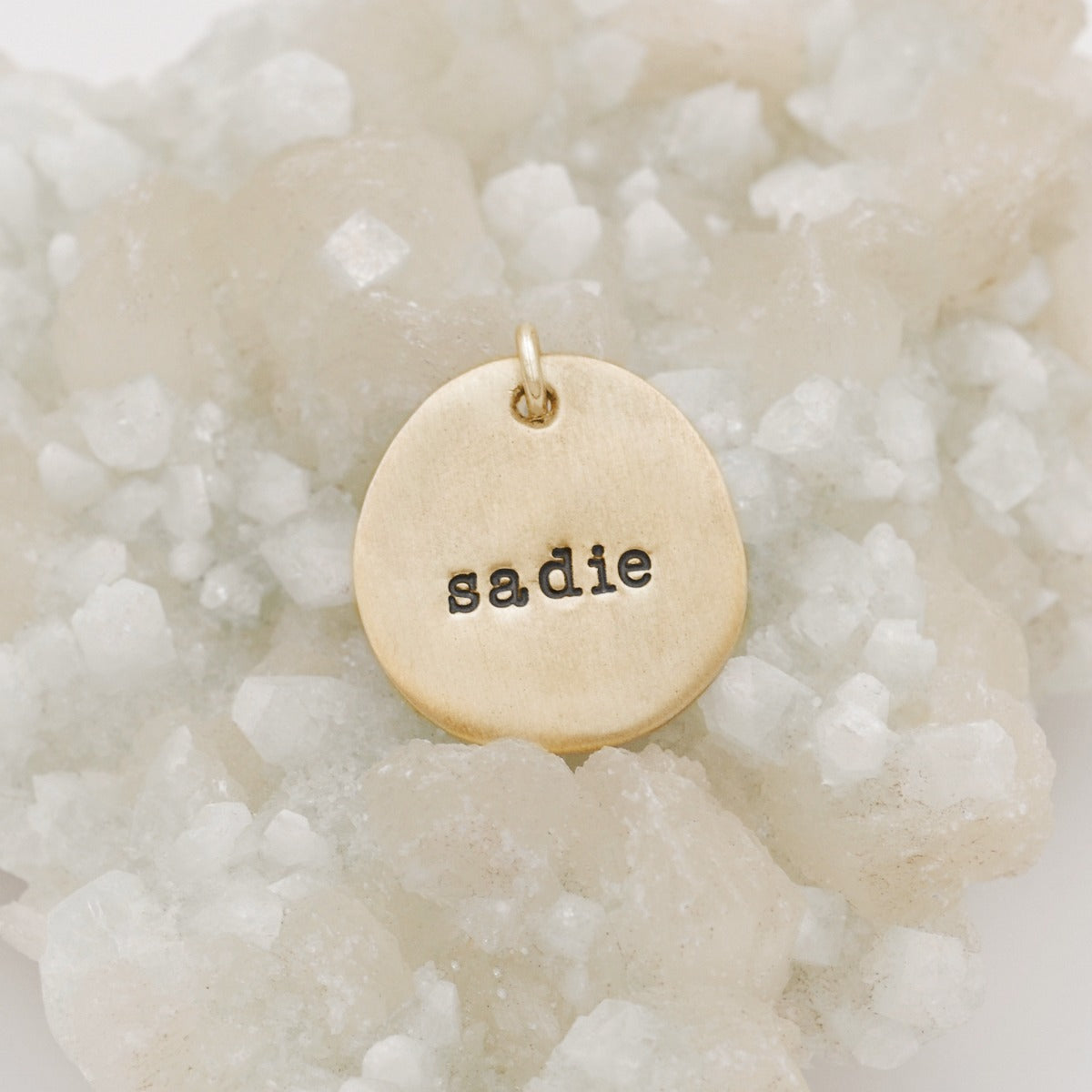 Beloved Name Charm {14k Gold}