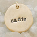 Beloved Name Charm {10k Gold}