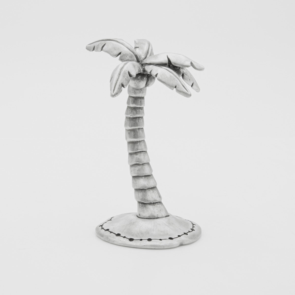 christmas nativity palm tree figurine {pewter}