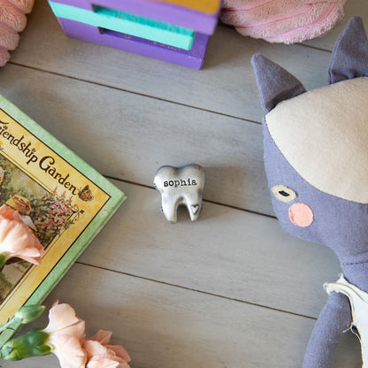 Personalized Tooth Fairy Box {pewter}