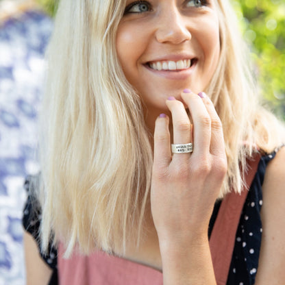 Band Together Ring {Sterling Silver}