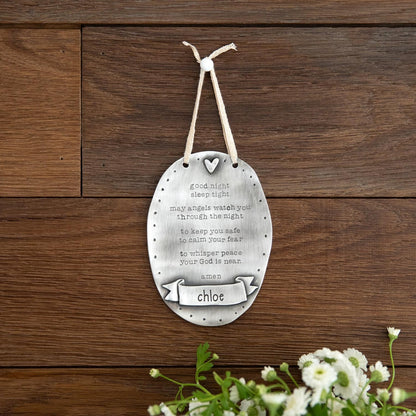 Prayer Plaque {Pewter}