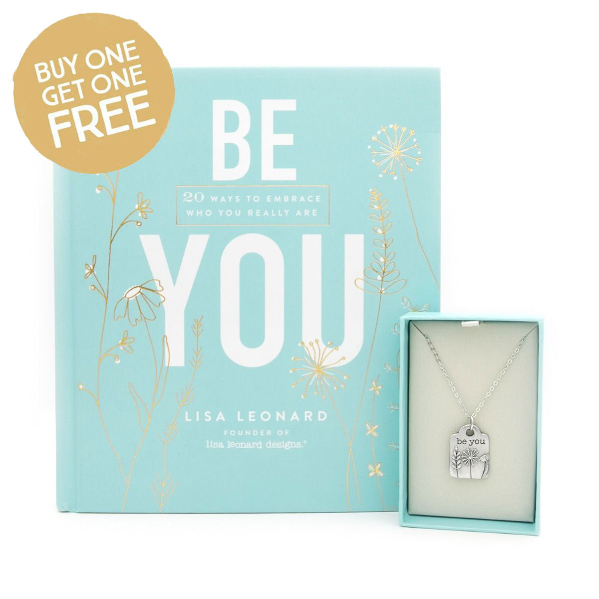 Be You Book and Necklace Gift Set