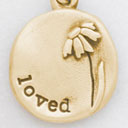 Daisy Charm {14k Gold}