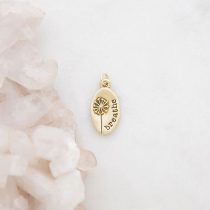 Dandelion Charm {10k Gold}