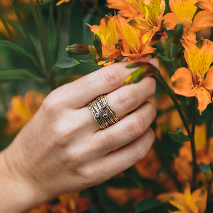 Brave Love® Birthstone Ring {10k Gold}