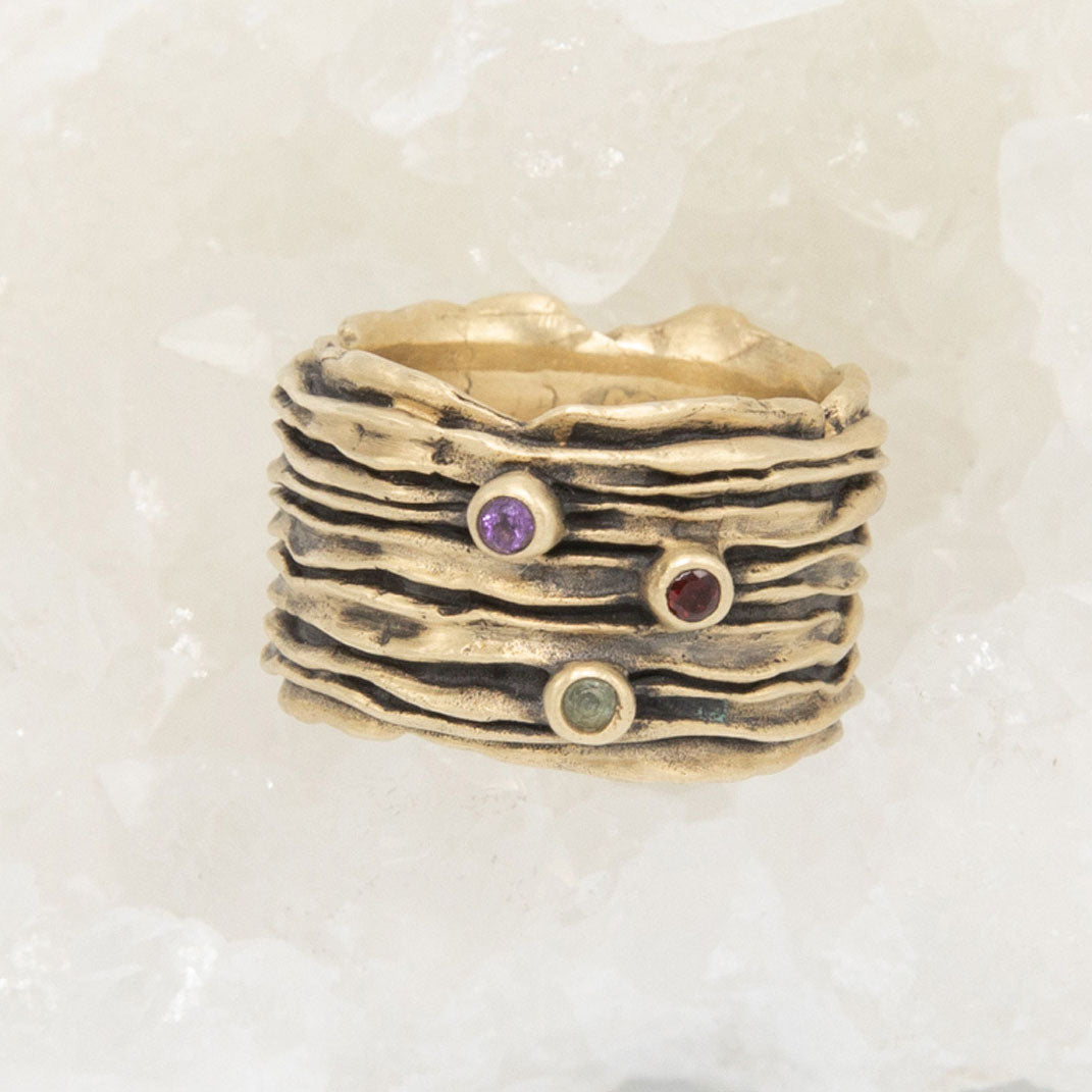 Brave Love® Birthstone Ring {10k Gold}