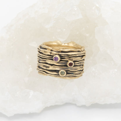 Brave Love® Birthstone Ring {10k Gold}