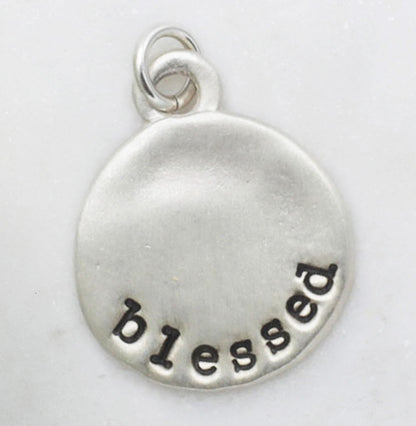 Round Tag {Sterling Silver}