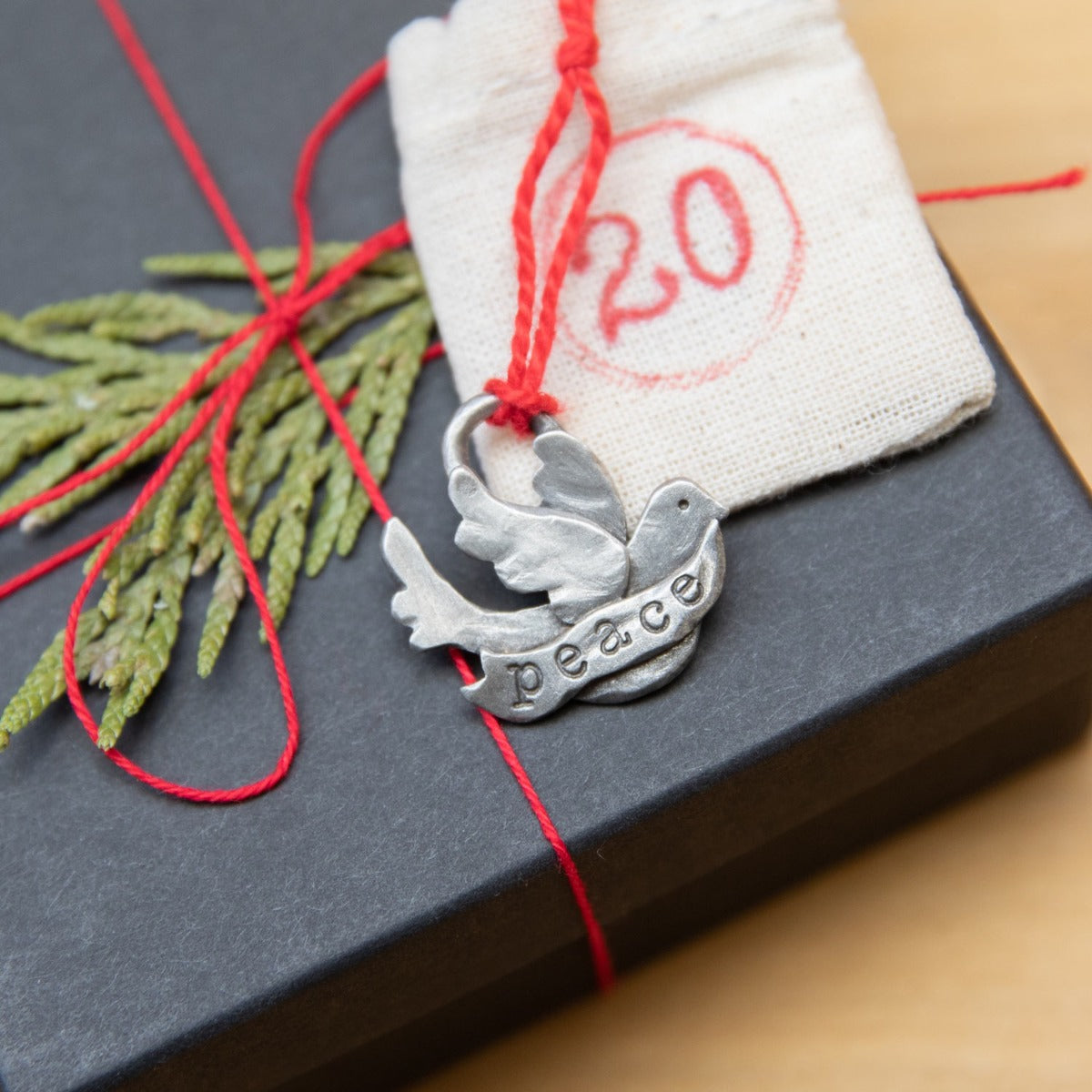 Our Christmas Tradition Advent Ornament Set {Pewter}