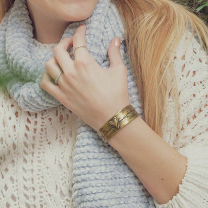 Let Love Grow Cuff {Gold-Plated}