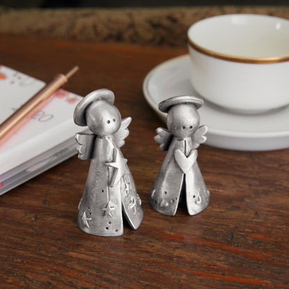 Angels on High Figurine Set {Pewter}