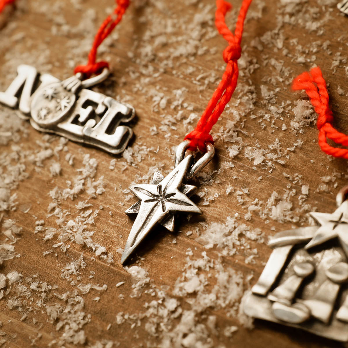 Our Christmas Tradition Advent Ornament Set {Pewter}