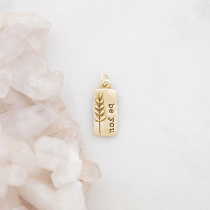 Leaf Charm {10k Gold}