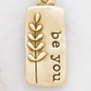 Leaf Charm {10k Gold}