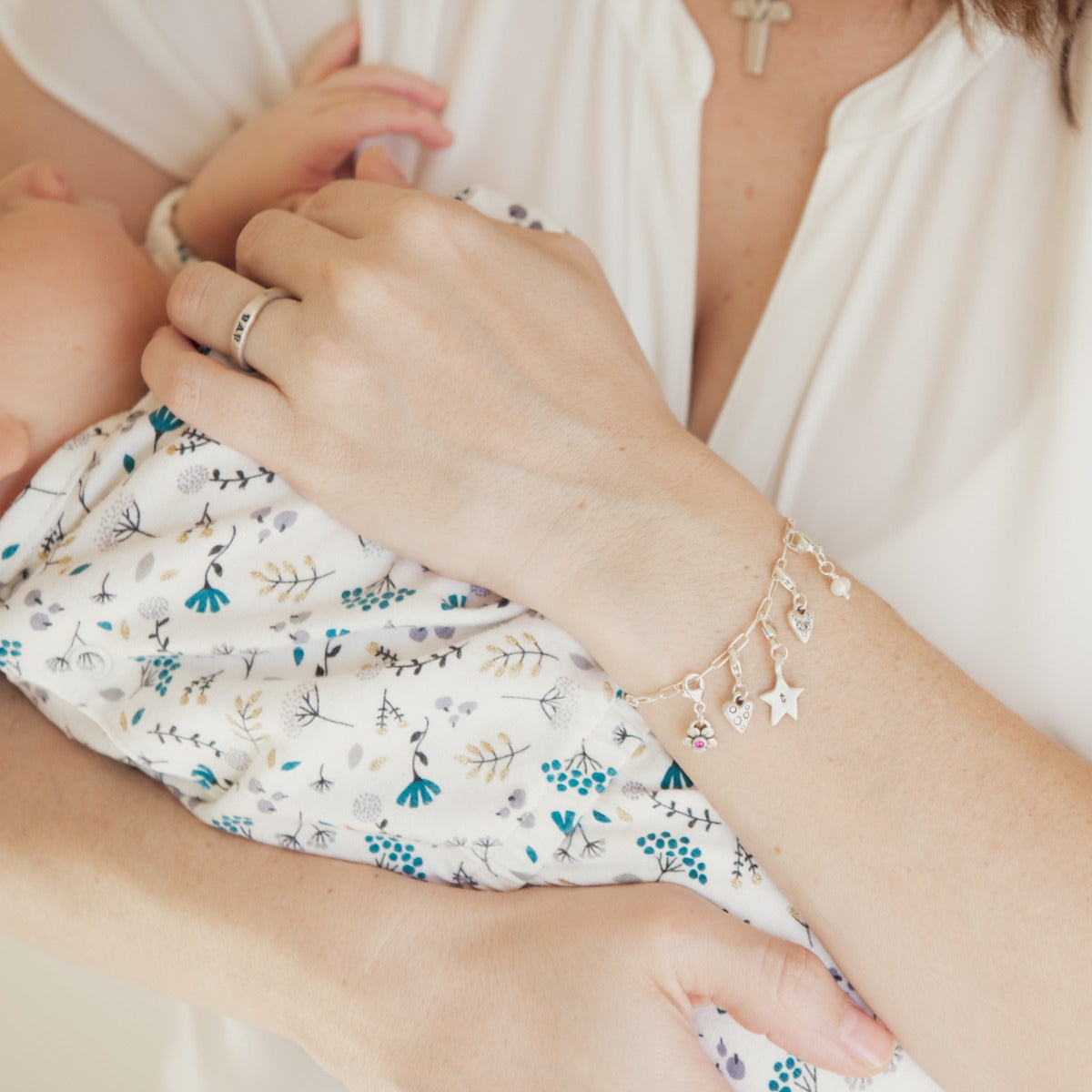 Small Oval Link Bracelet Chain {Sterling Silver}