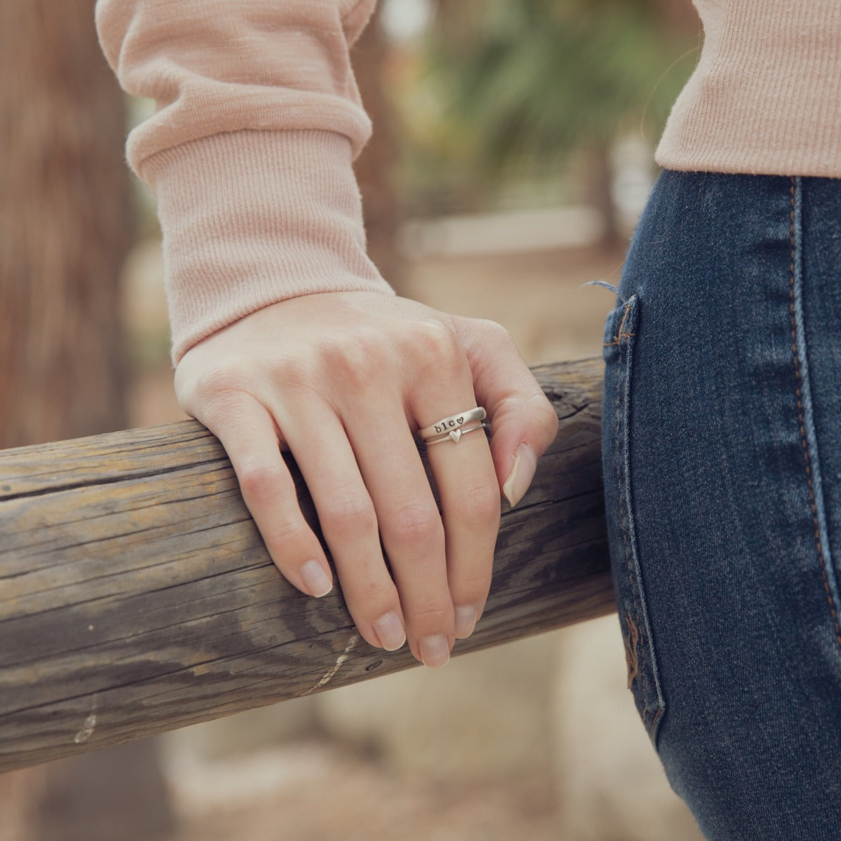 Stacking Ring {Sterling Silver}