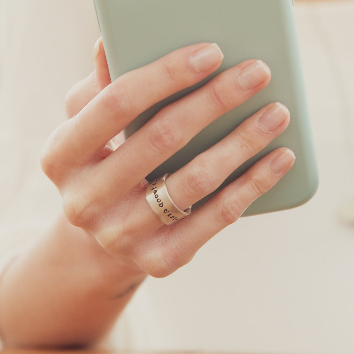 Very Fine Line Ring {Sterling Silver}