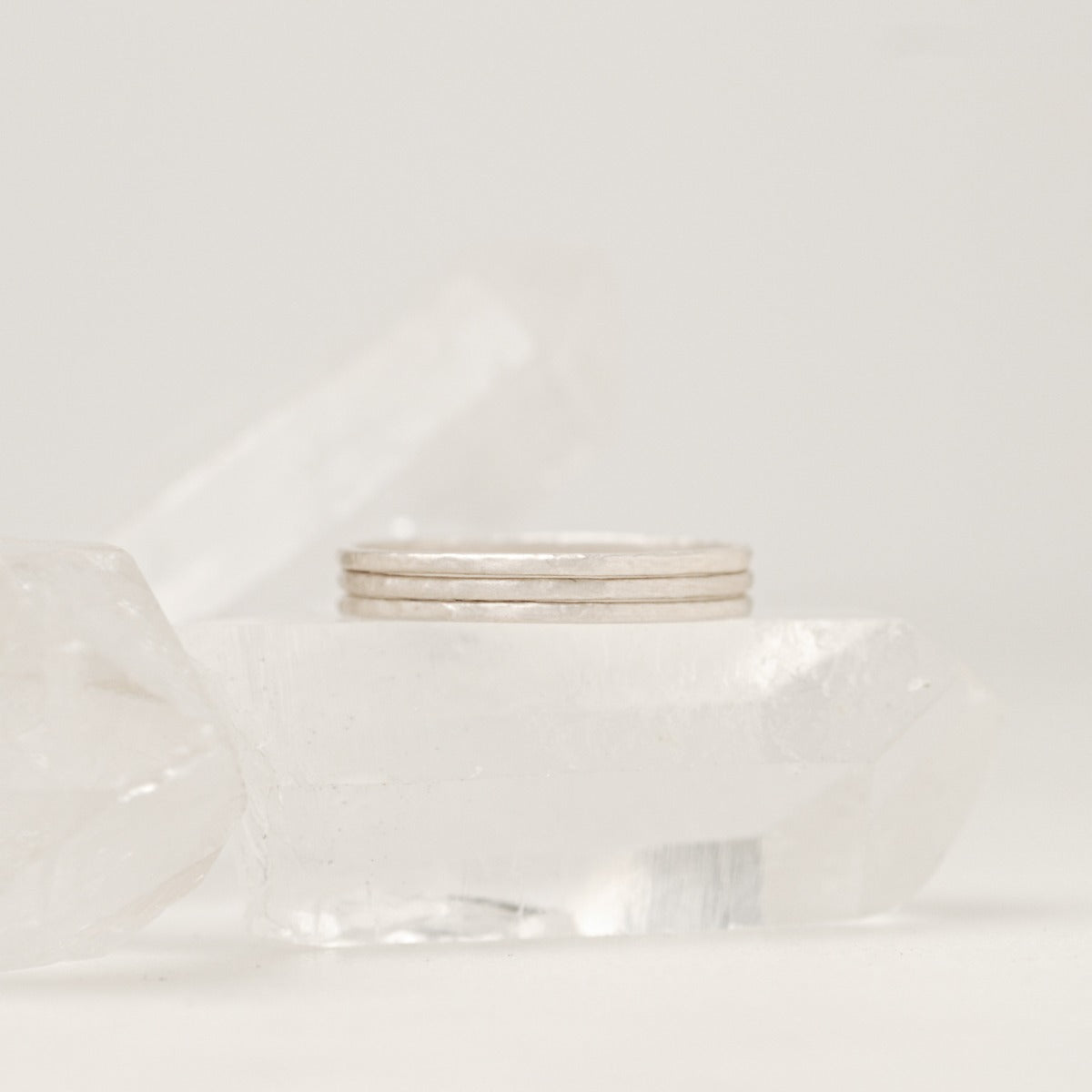 Featherweight Stacking Rings {Sterling Silver}