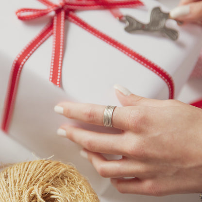 Featherweight Stacking Rings {Sterling Silver}