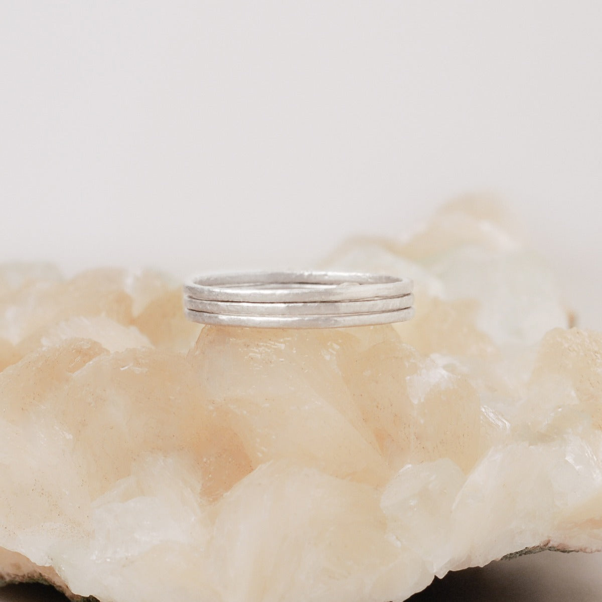 Featherweight Stacking Rings {Sterling Silver}