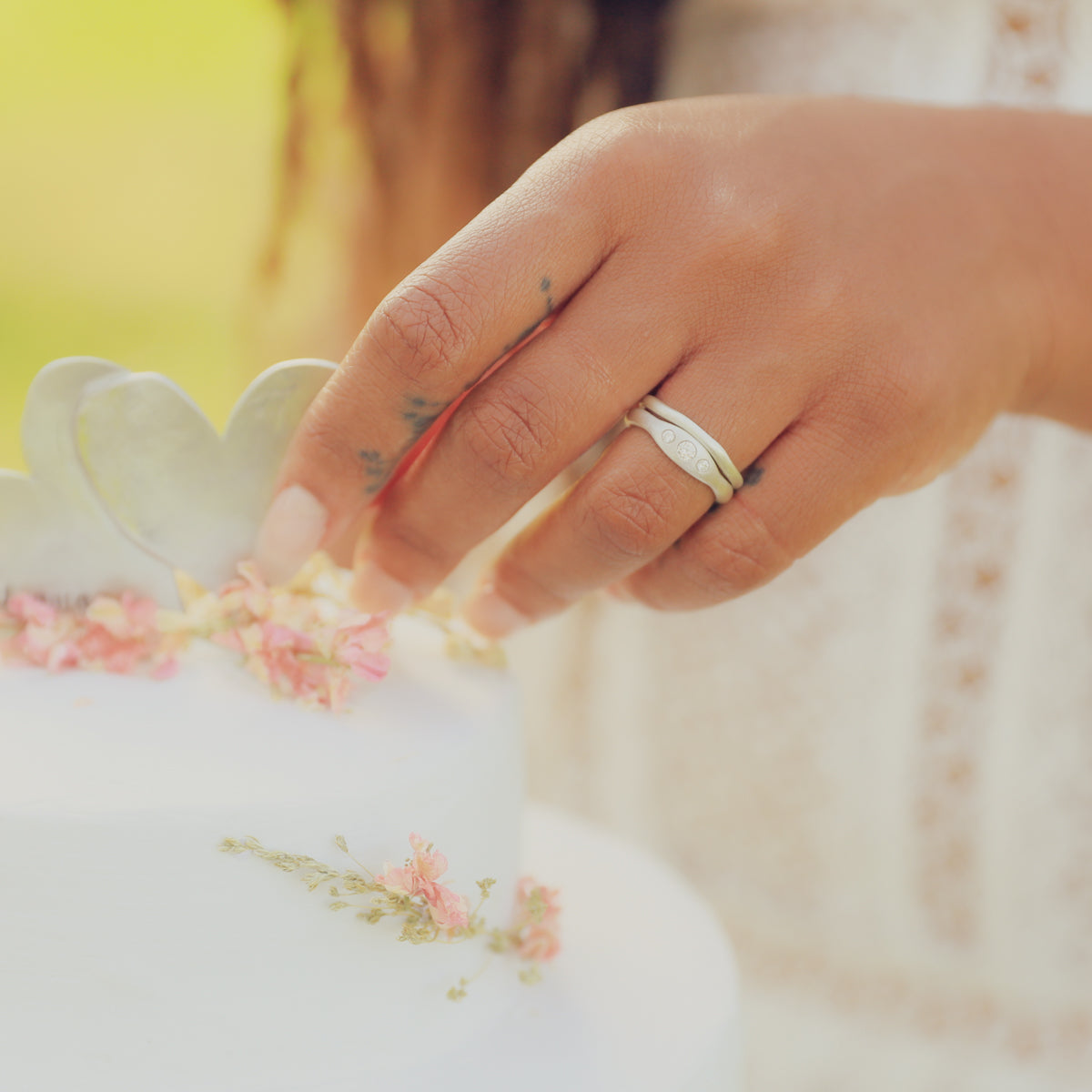 Be Mine Ring Pair {Sterling Silver}