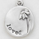 Daisy Charm {Sterling Silver}