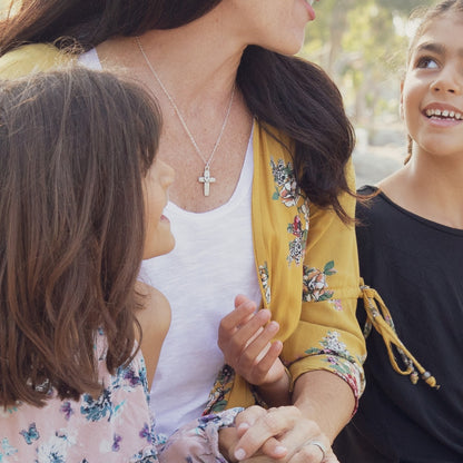 Cross Of Faith Necklace {Sterling Silver}