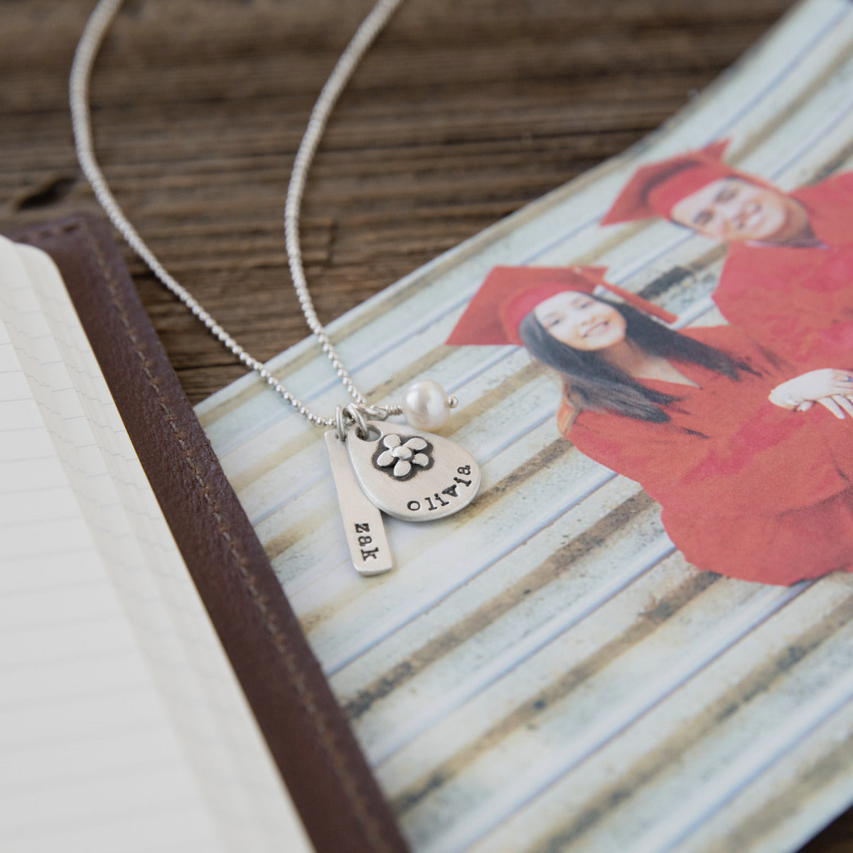 {sterling silver} jumble of charms necklace