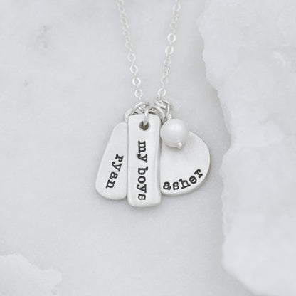 Storyteller Necklace {Sterling Silver}