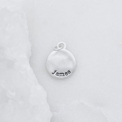 Round Tag {Sterling Silver}