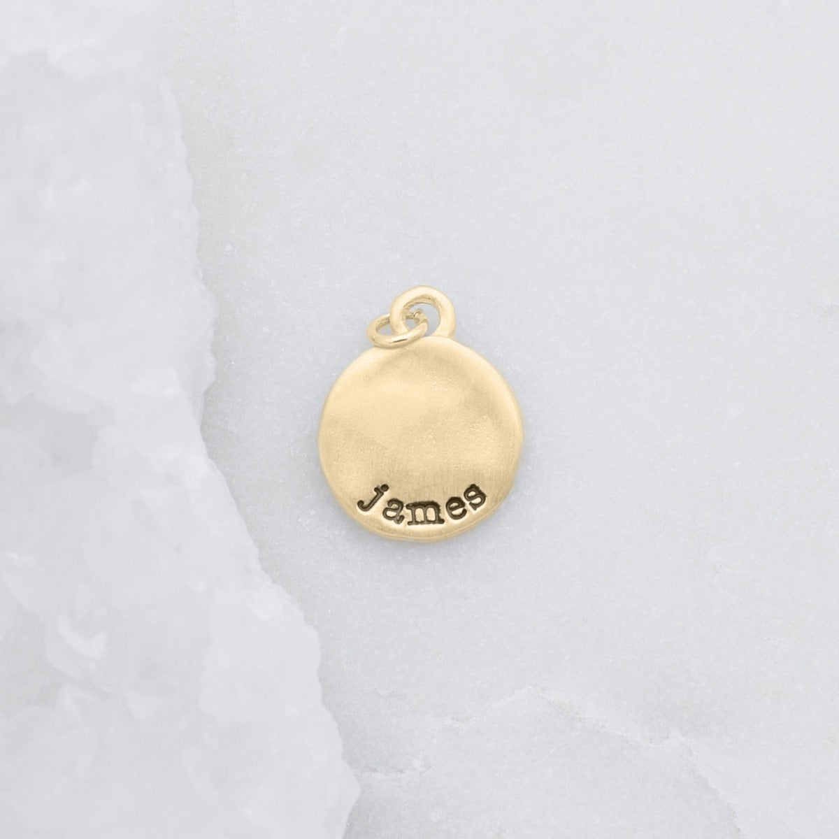 Round Tag {14k Gold}