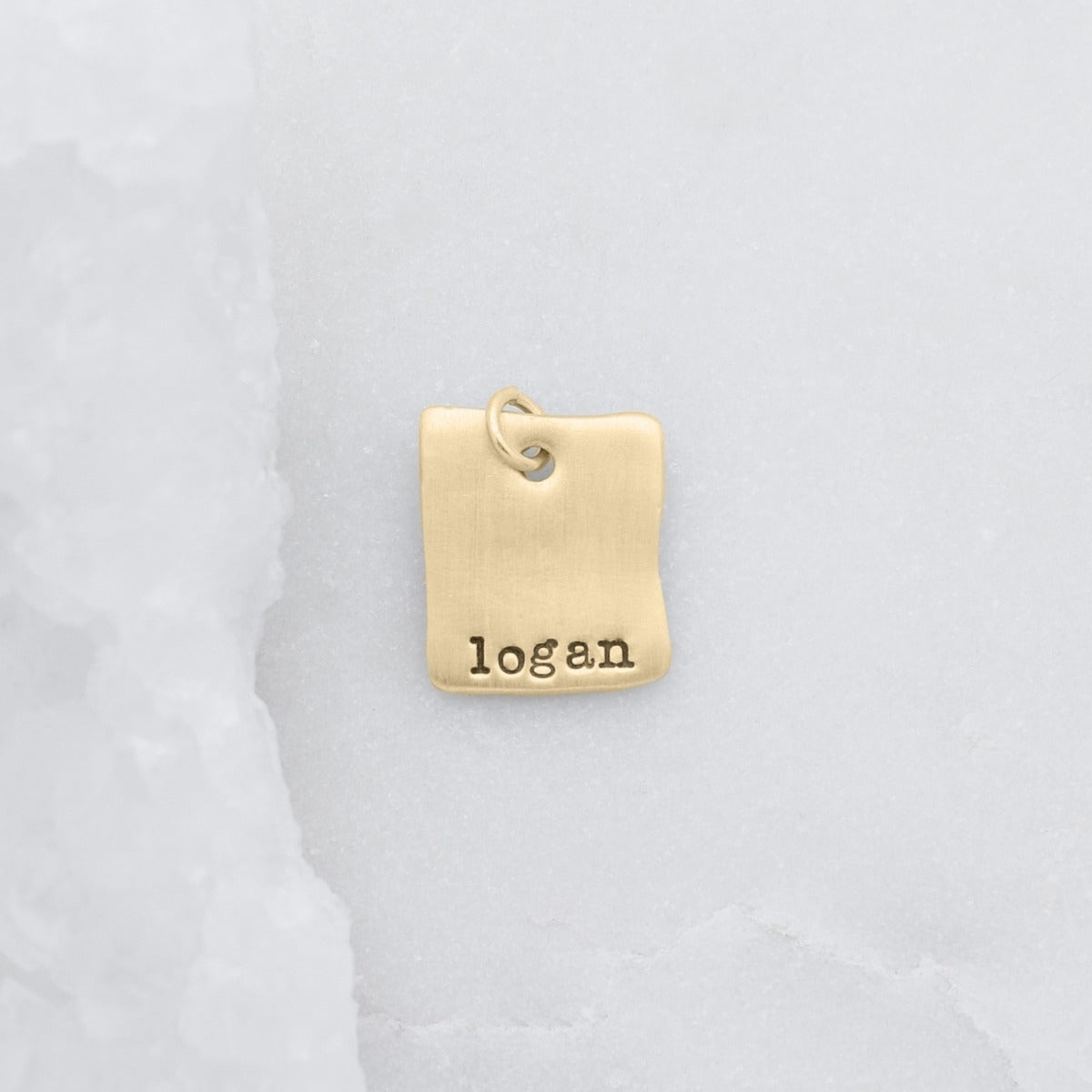 Square Tag {10k Gold}