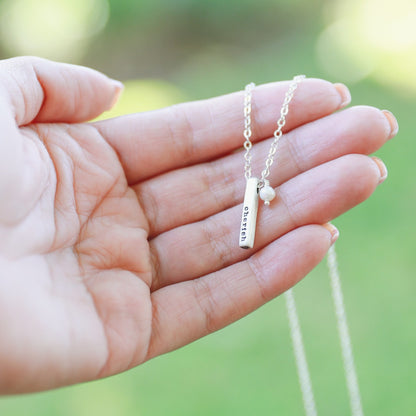 Word of the Year Necklace {Sterling Silver}