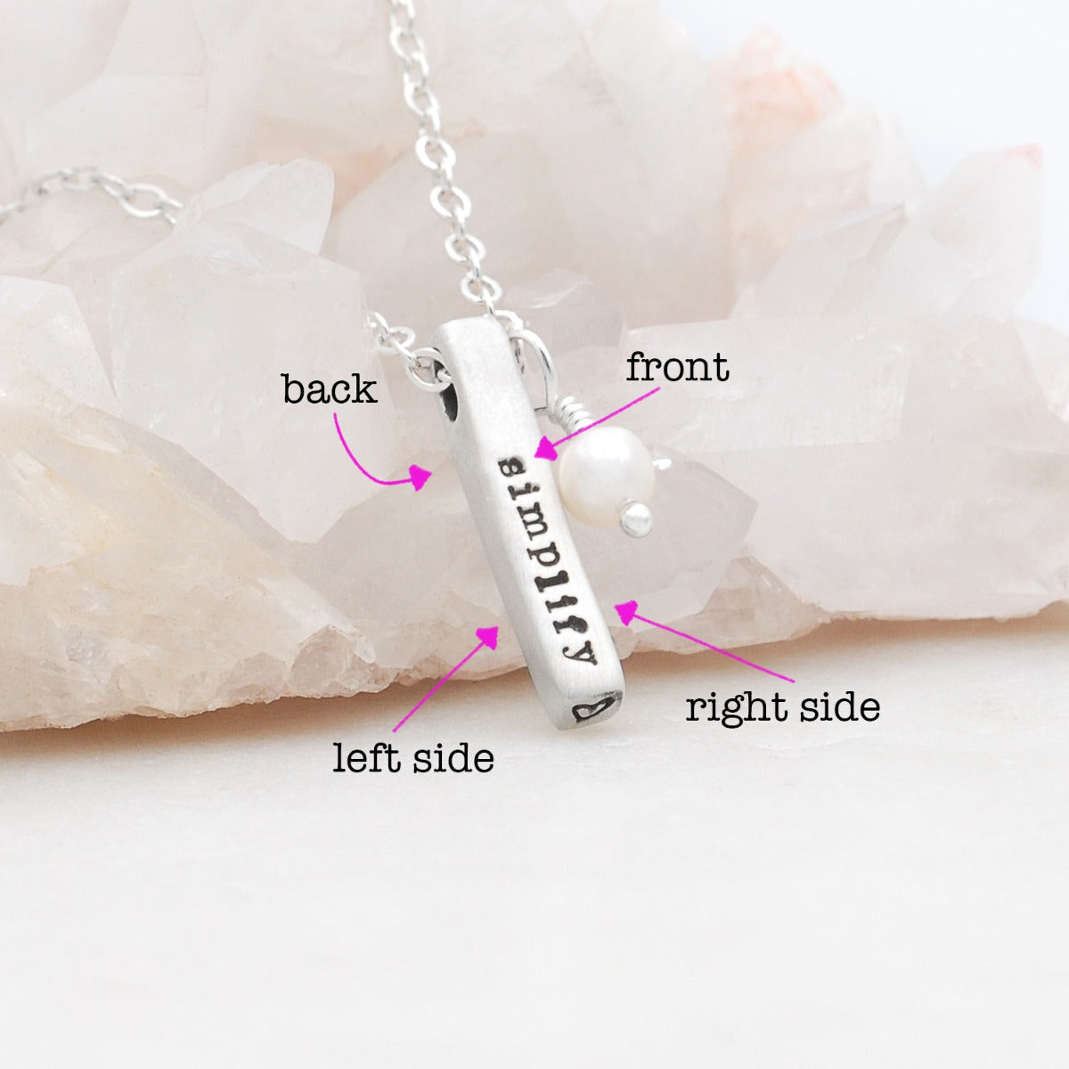 Word of the Year Necklace {Sterling Silver}